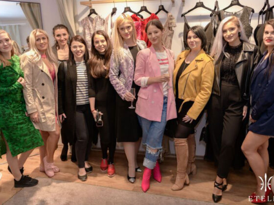 Glamour Soire a la Maison Etelle a atras oameni preocupati de branding personal, pentru care creatiile made to measure sunt o prioritate.