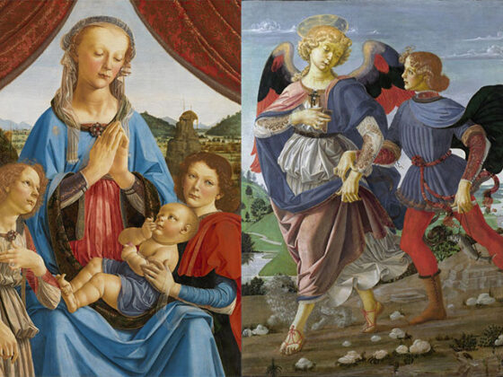 Verrocchio experimented with different techniques and materials in his workshop, from drawing to marble sculpture, from painting to bronze casting.