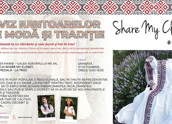 Socializare, troc, moda, energie pozitiva, natura, traditie... toate intr-un singur loc ... la Share my Closet, la Troc!