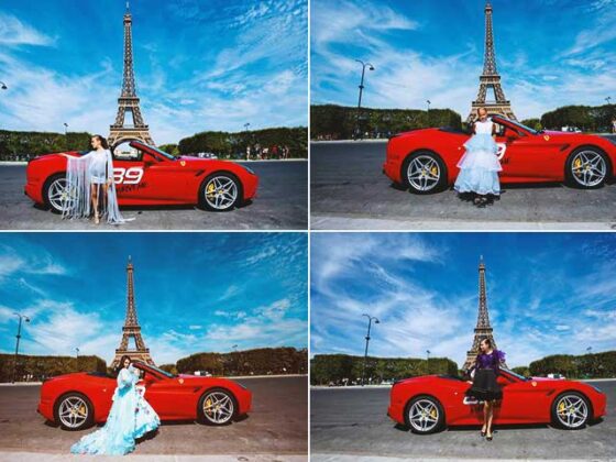 Copiii care au cucerit lumea fac sedinte foto cu Ferrari la Paris, defileaza, se imbraca de la designeri celebri si sunt preferatii presei din Romania.