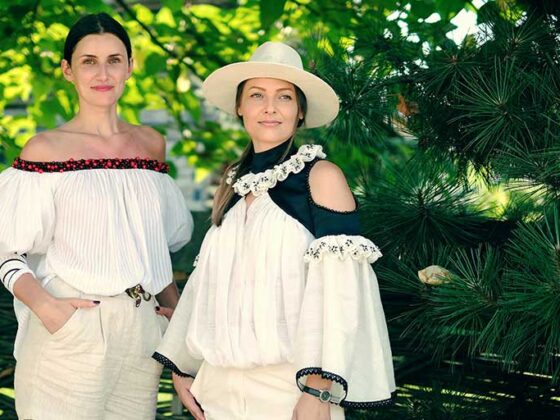 LinIE este colectia capsula lansata de brandul romanesc IE Clothing si inspirata din portul traditional romanesc.