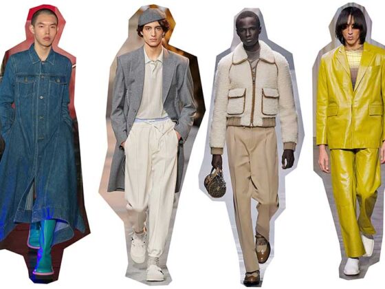 Sezonul moda barbati 2022 2023 nu poate exista fara esarfe largi, subtiri sau lungi, in versiuni XL sau XXL, crosetate sau ca accesorii detasabile ale gecii pe care o porti.