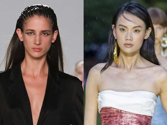 Cele mai importante tendinţe hairstyle primăvară vară 2024 folosesc accesorii ca fundiţe, panglici, bentiţe sau poţi purta părul umed, întins sau de ce nu, în cocuri.