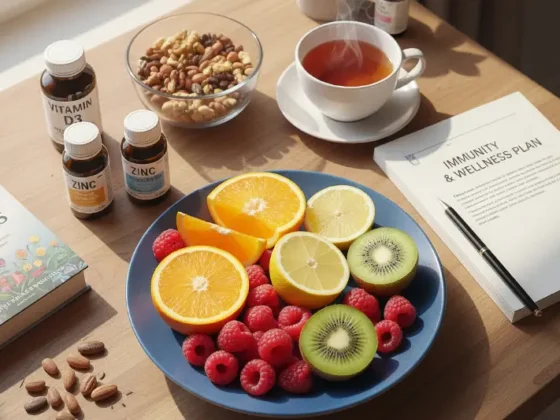Pentru a susține sănătatea imunitară pe termen lung, este crucial să adoptăm o dietă echilibrată ce include fibre (din fructe) pentru intestin, proteine animale (pentru aminoacizi esențiali, zinc și fier), dar și expunere moderată la soare pentru vitamina D, evitând dependența de mega-dozele de suplimente.