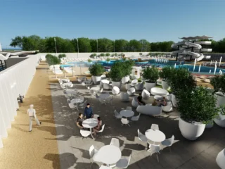 Terasa modernă evoluează către un concept dinamic, care răspunde la schimbarea vremii și a nevoilor clienților, ceea ce reprezintă esența a arhitecturii funcționale.